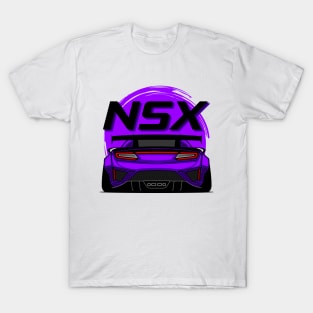 Purple NSX Rear JDM T-Shirt